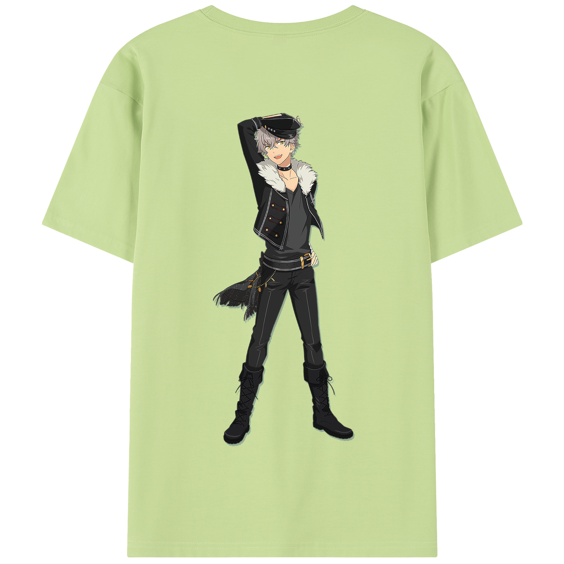 （画像用） あんさんぶるスターズ! Ensemble Stars 綿100％半袖Tシャツ（背面プリント）